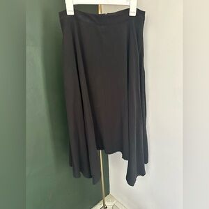 Saint + Sofia Black Flowy Skirt